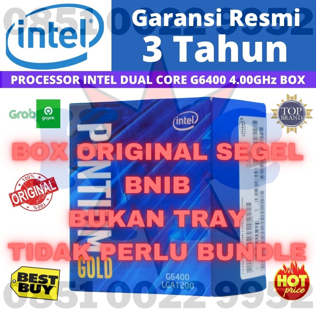 PROCESSOR INTEL Dual Core G6400 4.00GHz / PROCESSOR INTEL G-6400 BOX