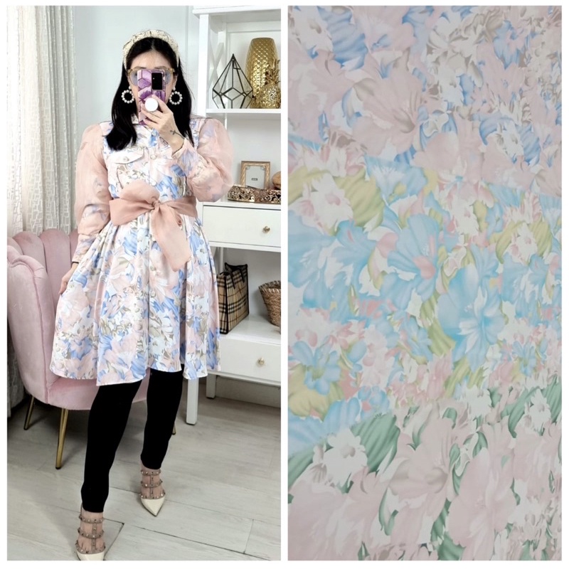 Resin Fashion - Tunik meijiwang mix Organza