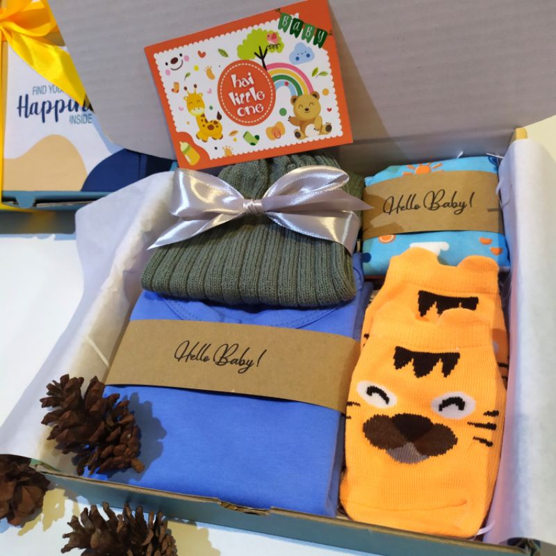 Hampers bayi/Kado bayi/Baby gift set/Jumper baby boy blue series