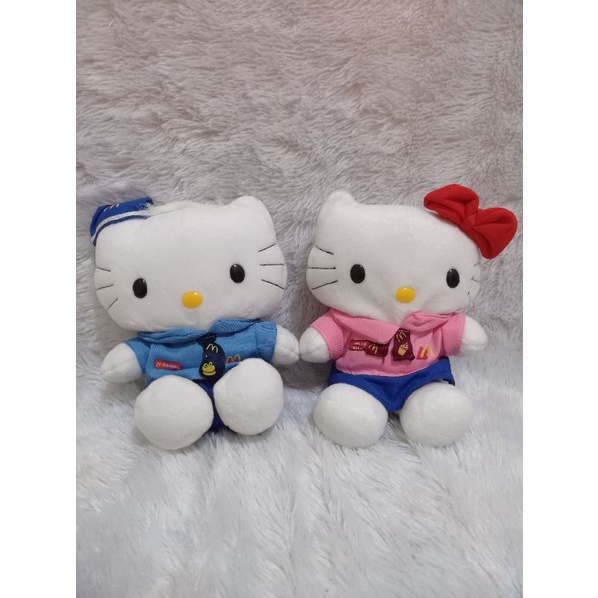 BONEKA HELLO KITTY 19CM/HELLO KITTY MCD/HELLO KITTY MC DONALD