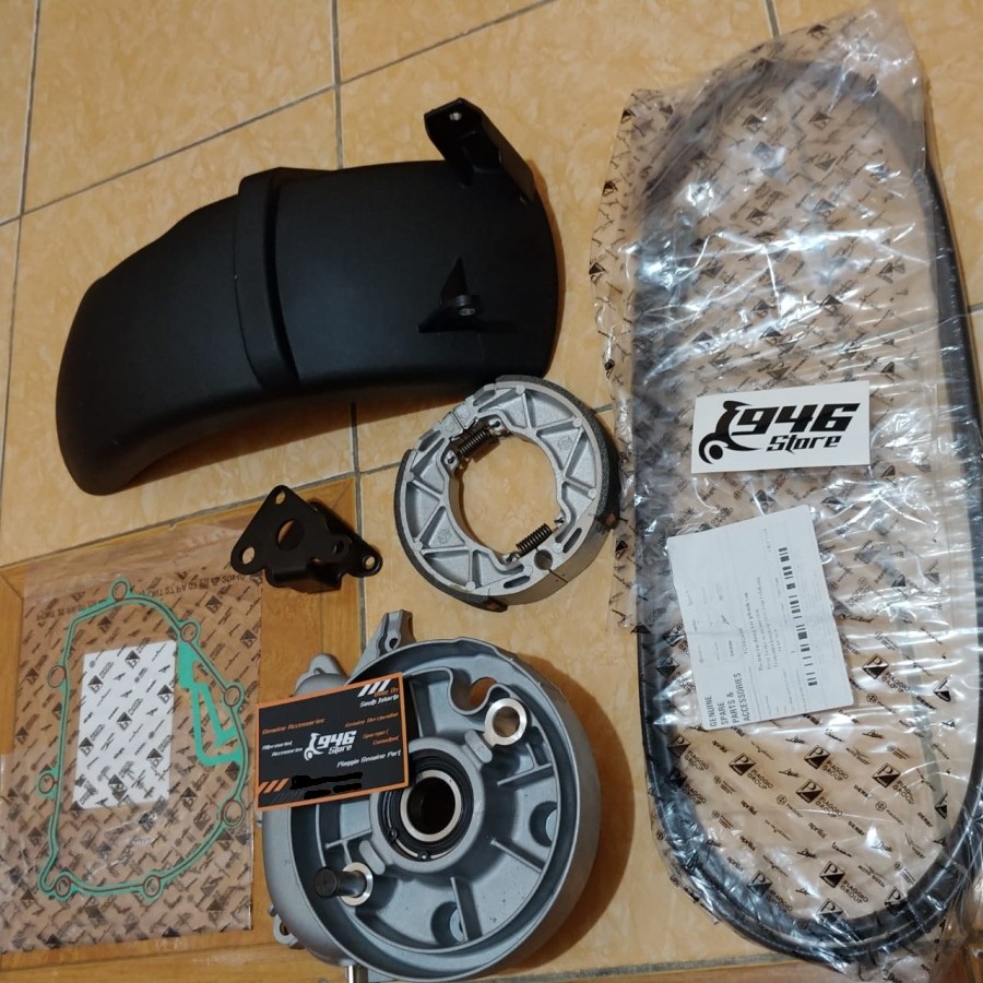 Paket Upsize Velg Vespa LX / S Ring 12 Original