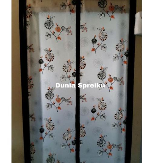 {BTW.17Ja23y} TERLARIS TIRAI MAGNET PREMIUM PVC ! Tirai pintu magnet khusus ac tebal tidak transpara