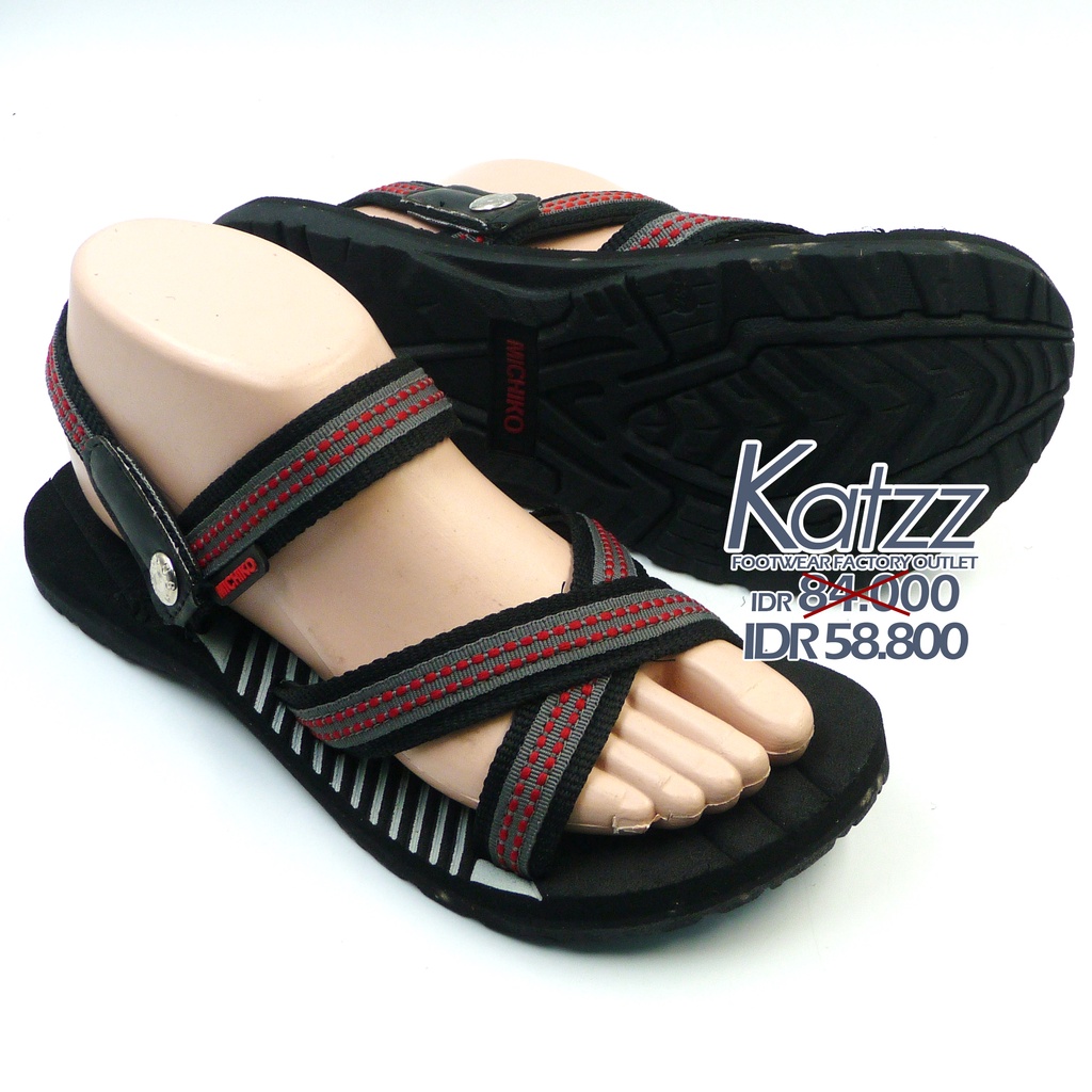Katzz - Sandal Gunung Uk 32 - 37 / Sandal Gunung Pria Wanita / Sandal Gunung Outdoor / Sandal Gunung