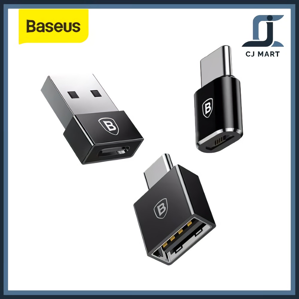 Baseus Android OTG Type C Converter Plug - Fast Data Transfer