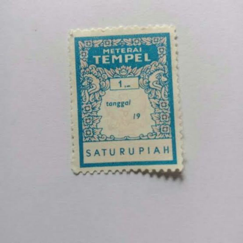 

materai 1 rupiah