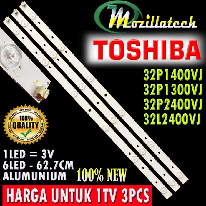 Tgs Led Backlight Toshiba 32P1300Vj 32P1400Vj 32P2400Vj 32L2400Vj