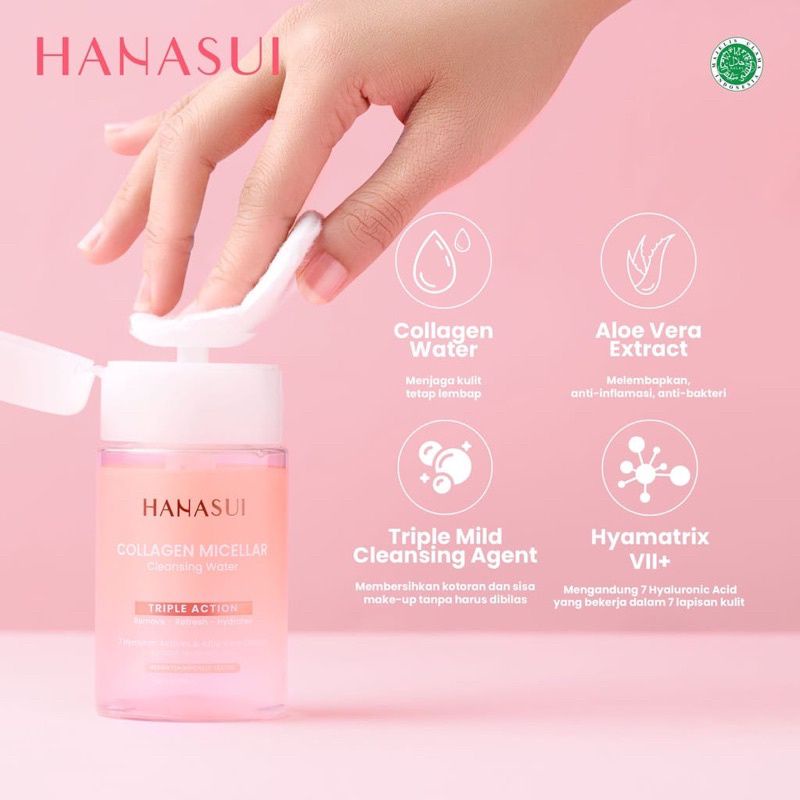 Hanasui Collagen Micellar Cleaning Water 100ml