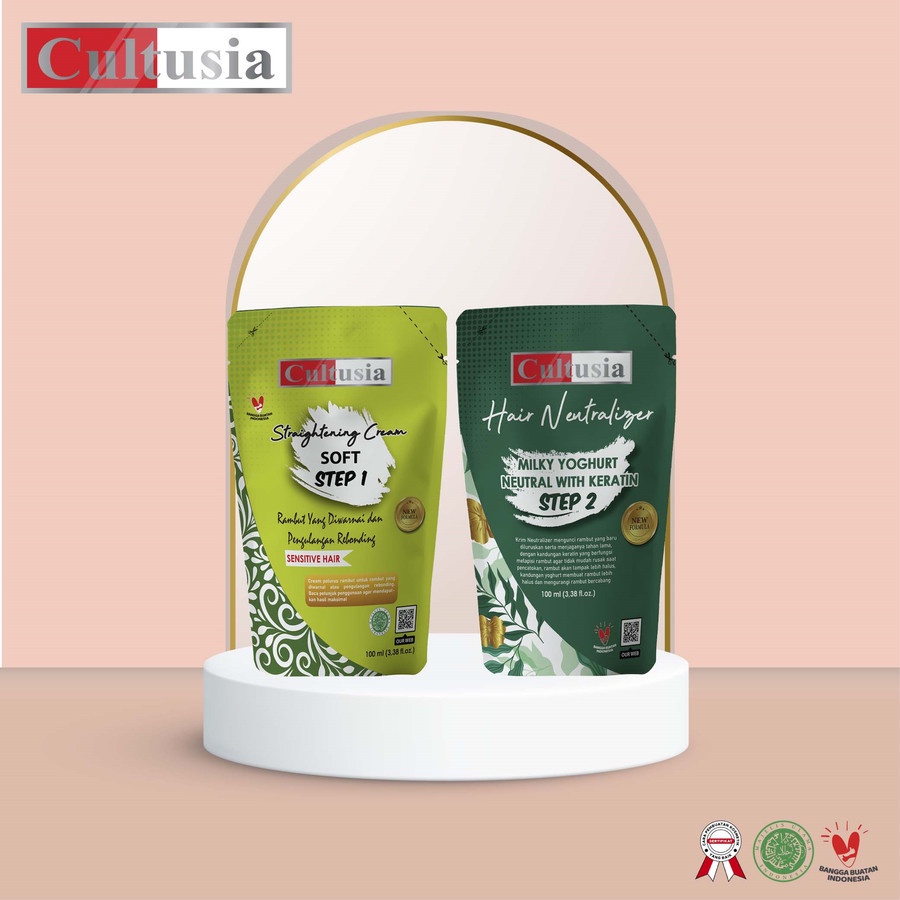 CULTUSIA SMOOTHING SOFT MINI SACHET 100ML
