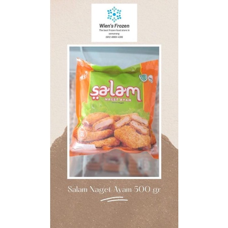 

SALAM NAGET AYAM 500gr