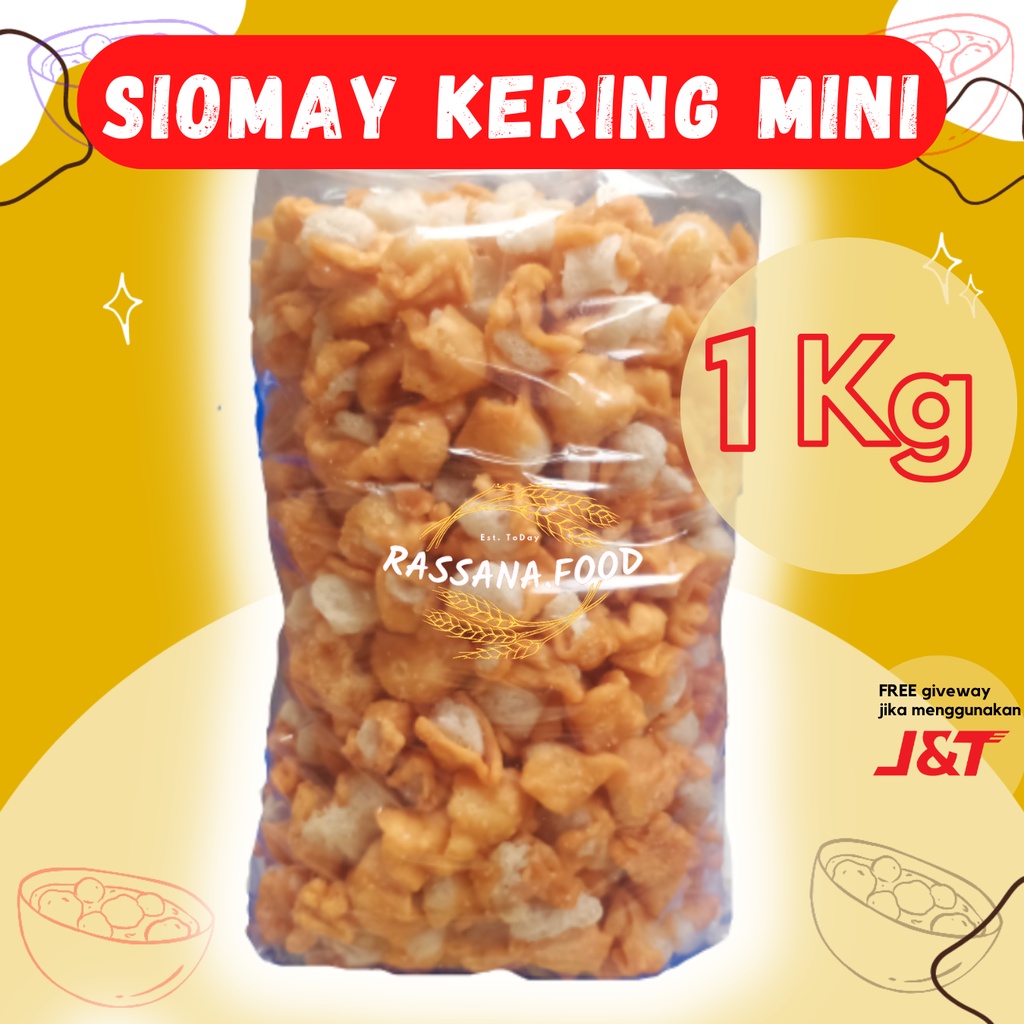 

Siomay Kering 1 Kg Somay Kering Toping Baso Aci dan Seblak