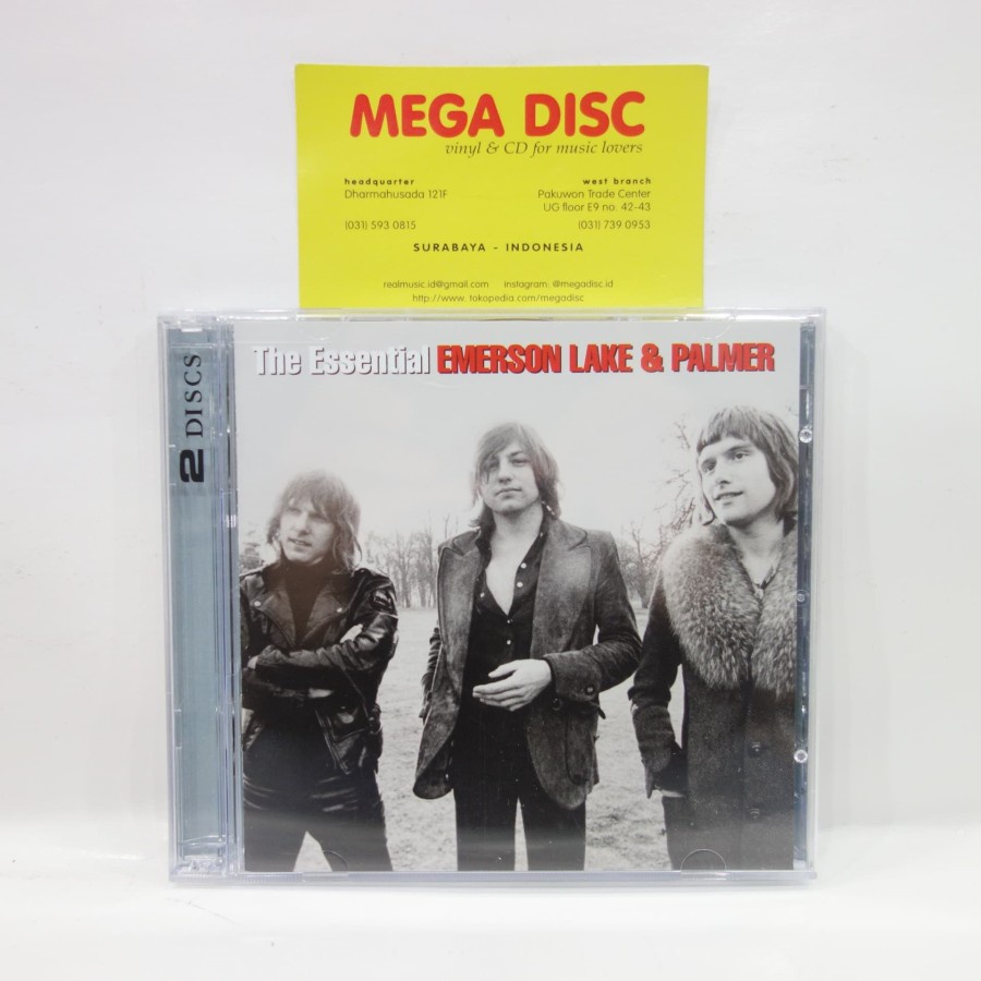 CD Emerson, Lake & Palmer - The Essential Album 2CD Audio Music
