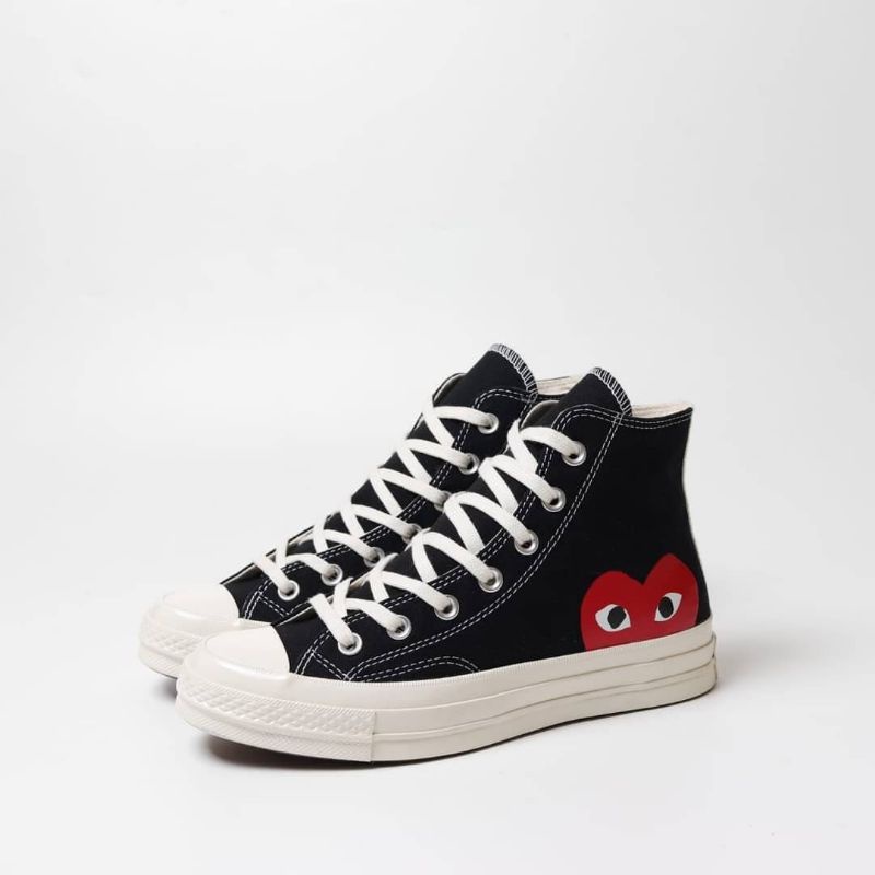 Converse x CDG High Black