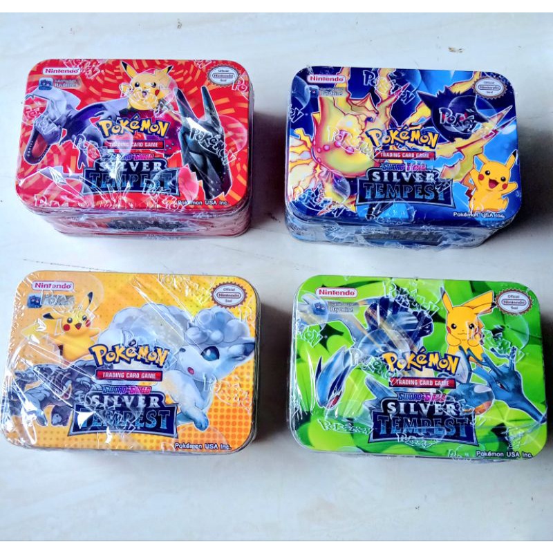 OBRAL KARTU POKEMON SWORD AND SHIELD SILVER TEMPEST KALENG JUMBO ORIGINAL