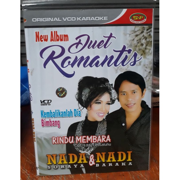 Kaset Vcd Original lagu New Album duet roamantis Nada nadi