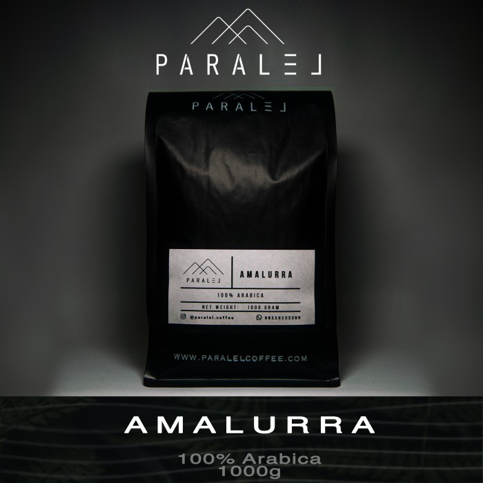 

Amalurra 100% Arabica 1kg Coffee Beans/ Biji Kopi - Coarse/Kasar