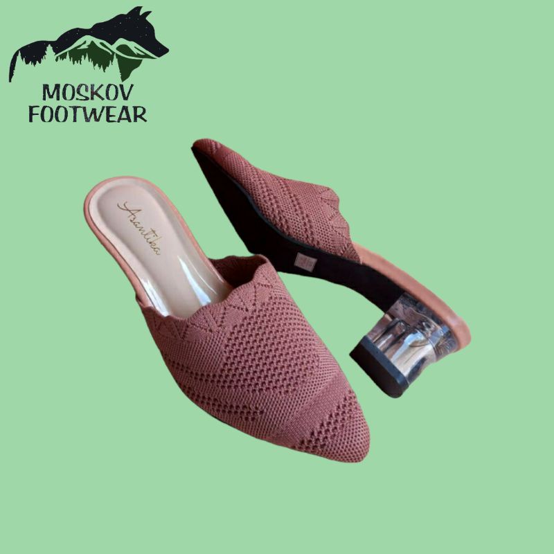 Sepatu Wanita Heels Kaca - Sandal Wanita Hak - Sepatu wanita kondangan