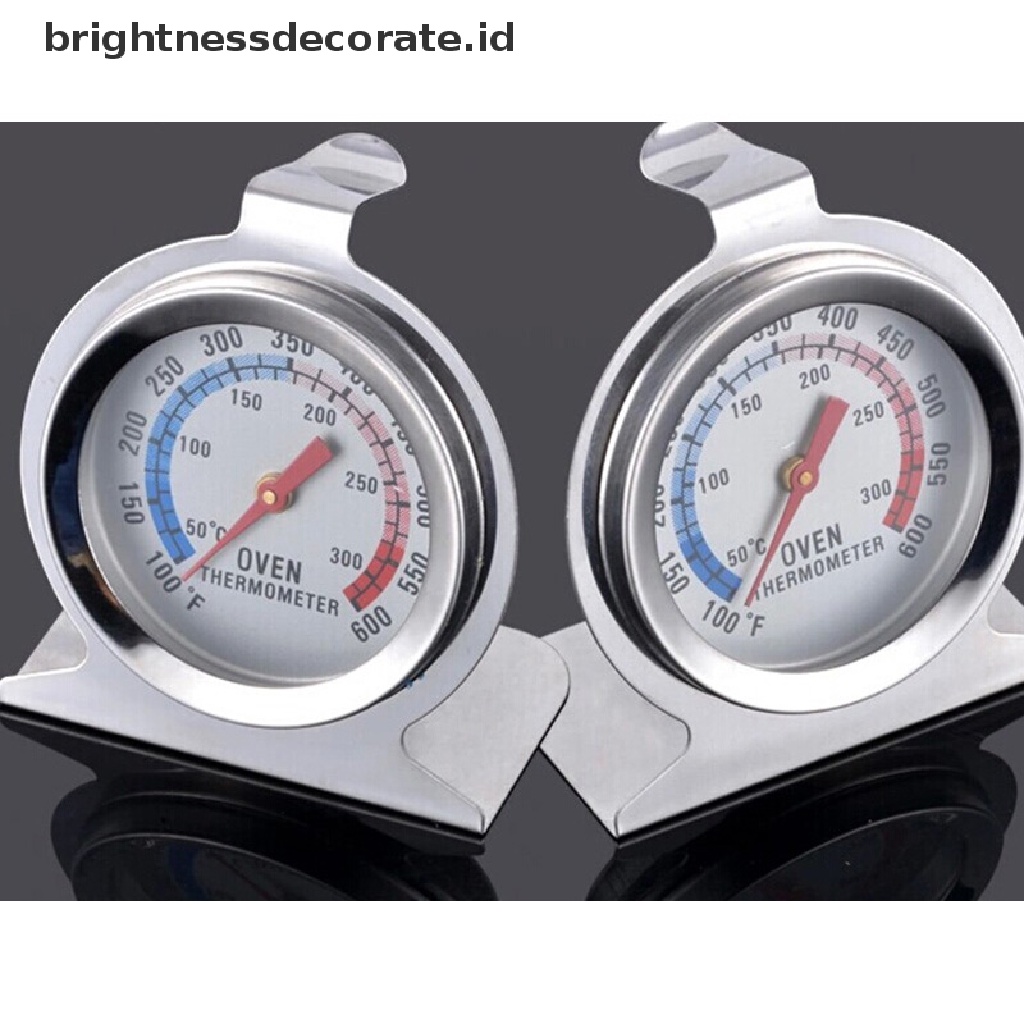 [Birth] Termometer Oven Stainless Steel Pengukur Suhu Makanan Dapur Rumah Daging Case [ID]