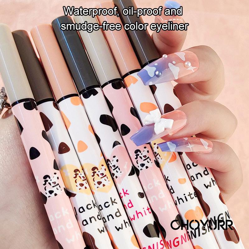 【COD】Eyeliner Pen Liquid No-Smudge Waterproof Long-lasting Silkworm Eyeliner Beauty Makeup Korean Original Import-CH