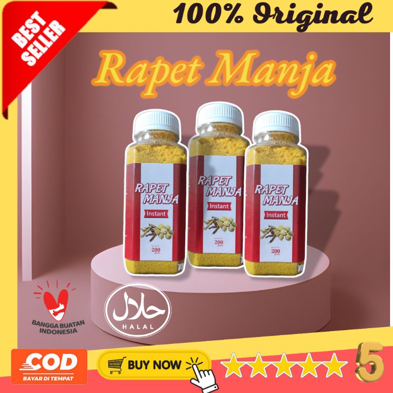 

Rapet Manja Bubuk Minuman Herbal Jamu herbal Bikin suami lengket