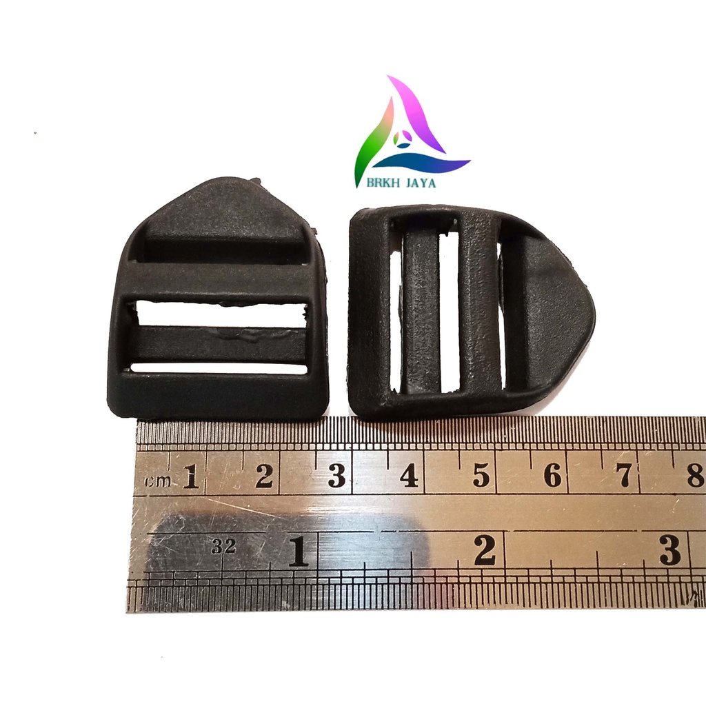 RING RANSEL TAS 2 CM / RING TANGGA TAS PLASTIK BUCKLE PP / 120 PCS