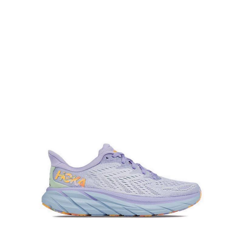 SEPATU LARI WANITA HOKA ONE ONE CLIFTON 8 BABY LAVENDER ORIGINAL