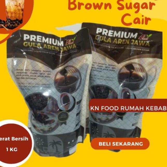 

FAZ410 Premium Brown Sugar / Gula Merah Cair 1kg / Gula Aren |||