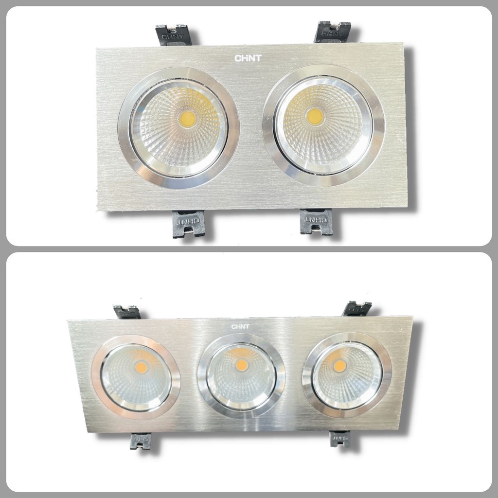 Lampu Halospot Sorot Spotlight Downlight Grill Light 2 / 3 Mata 5W / 6W