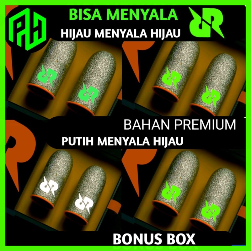 (PH) SARUNG JARI JEMPOL RRQ MENYALA SARUNG JEMPOL GAMING PREMIUM