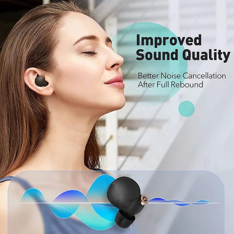 Zzz Memory Foam Eartips Cover Filter Untuk WF-1000XM4 Earbud Eartips Ear Tips