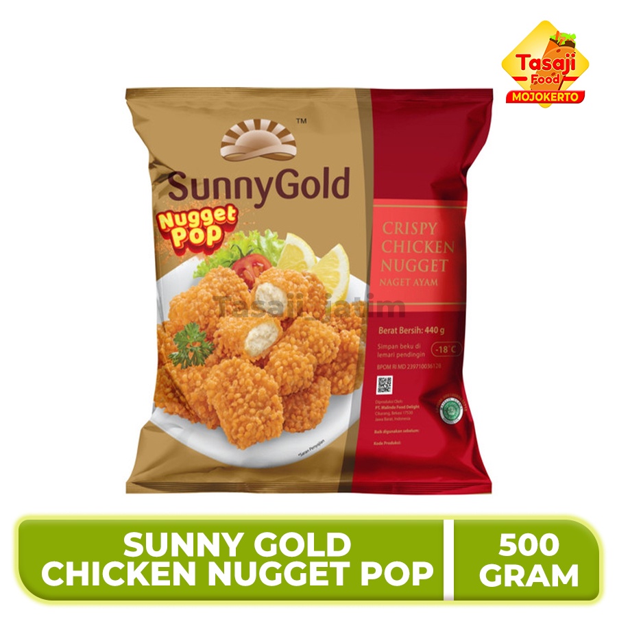 

Sunny Gold Nugget POP / Crispy Chicken Nugget 450 Gram