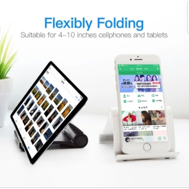 Vention stand holder handphone smartphone android tablet iphone ipad