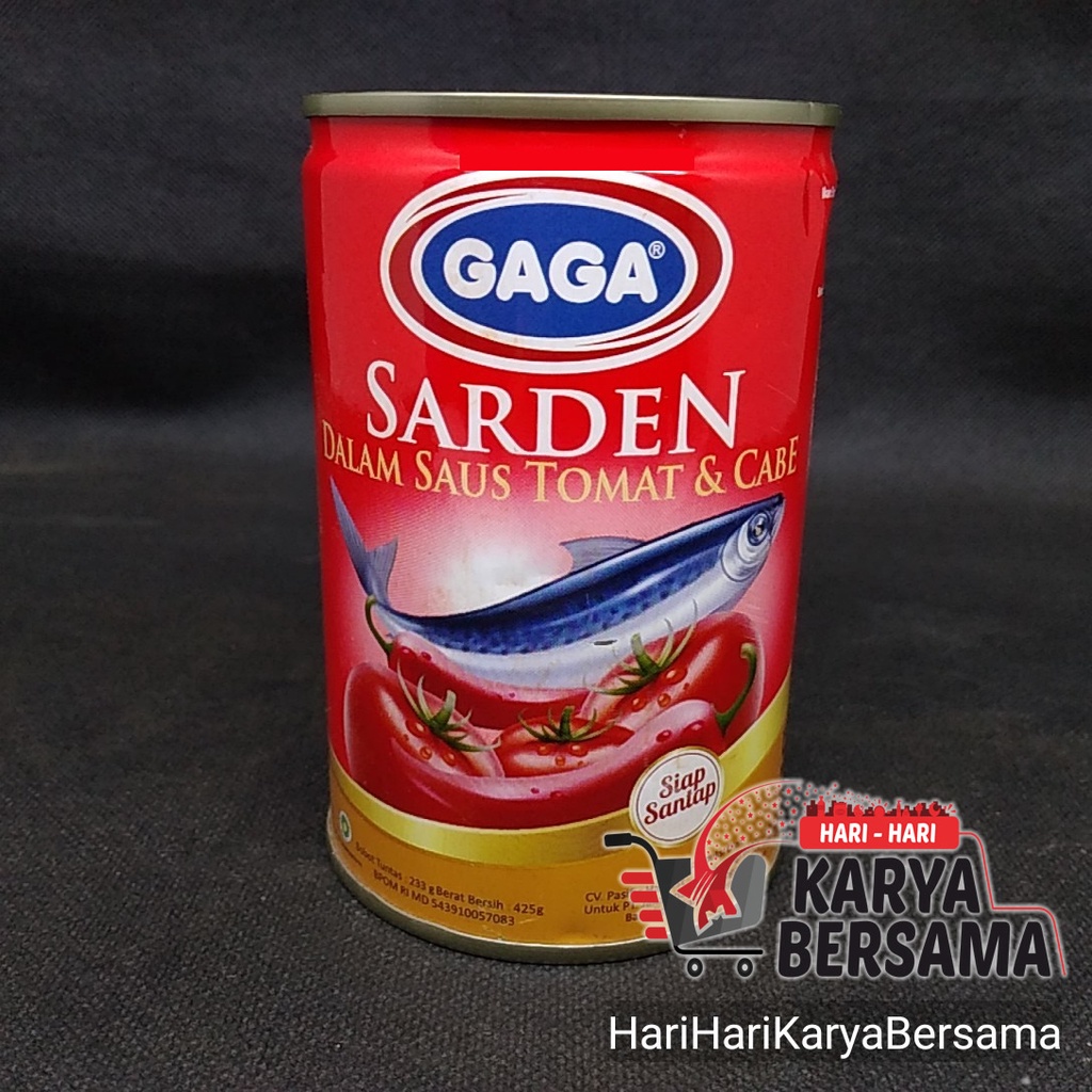 

GAGA SARDINES IN TOMATO & CHILI SAUCE 425GR