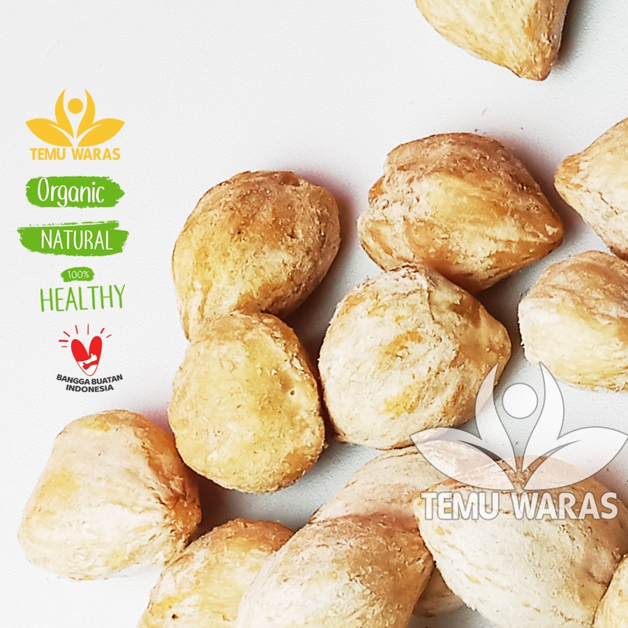 

Kemiri Bulat 250gr Organik Asli Hutan - Grade A