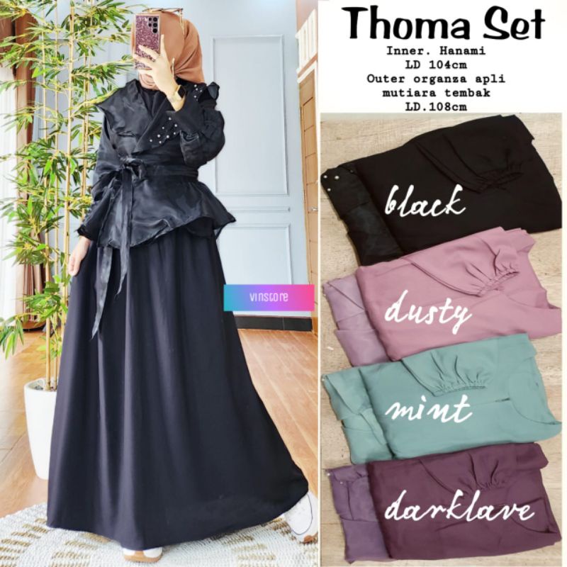 THOMA SET ORIGINAL PRODUK BY ALFASHION