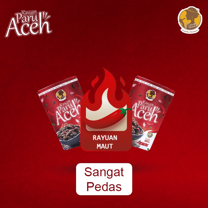 

NonaMuda - Lauk Siap Saji - PARU GORENG ACEH Bumbu Rempah - Extra Pedas - 250gr