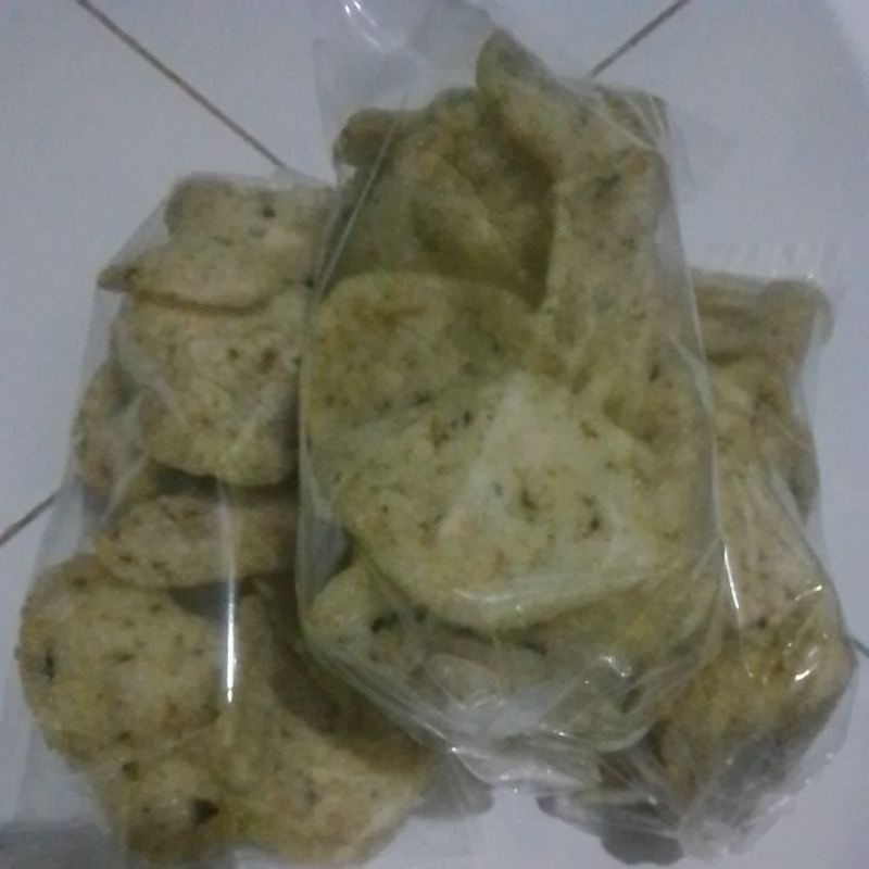 

kerupuk kerang hijau