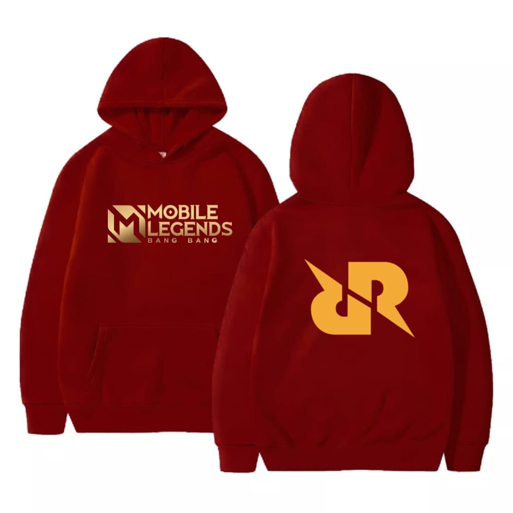 Hoodie Anak ML RRQ - Jaket ML RRQ - Hoodie Mobile legend RRQ / Sweater ML RRQ 4-15 TAHUN