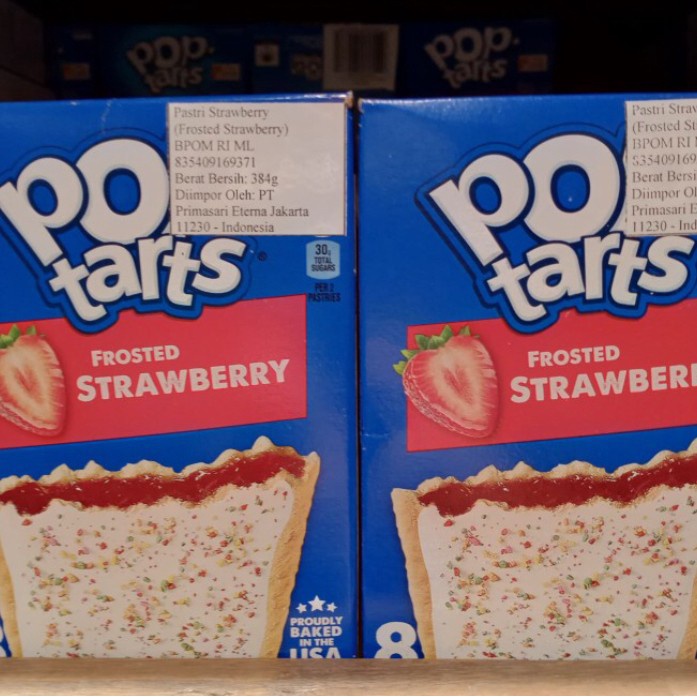 

Kellogg's poptarts frosted strawberry 14.7 oz