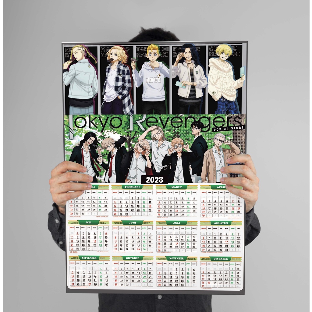 

Kalender 2025 Anime Tokyo Revengers, Full 12 Bulan Kalender Anime