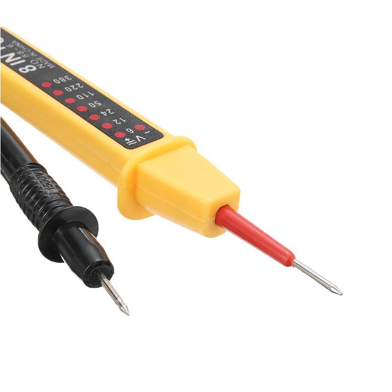 Mayitr Tester Listrik Pen AC DC Voltage Meter Detector 6-380V - VD808 - Yellow