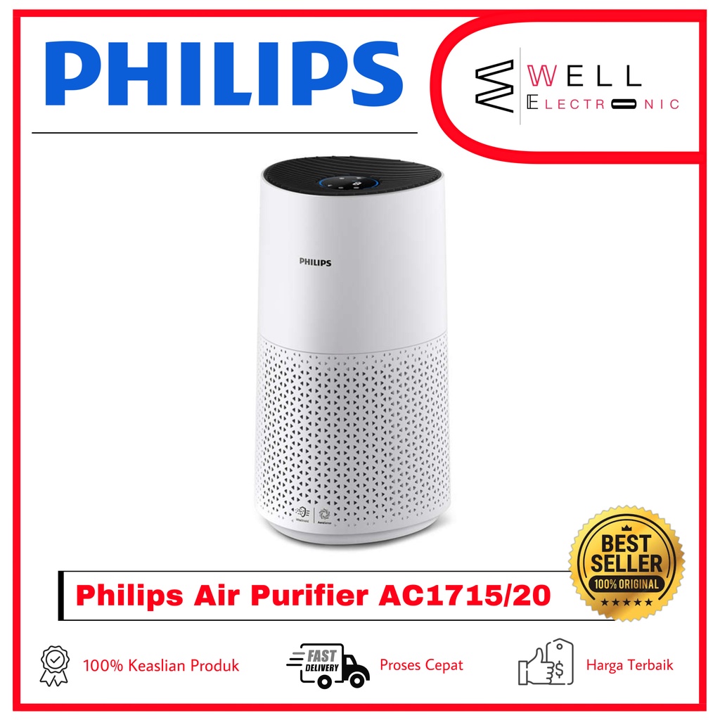 Philips AC1715/20 Area Sense Air Purifier / Pembersih Udara AC 1715