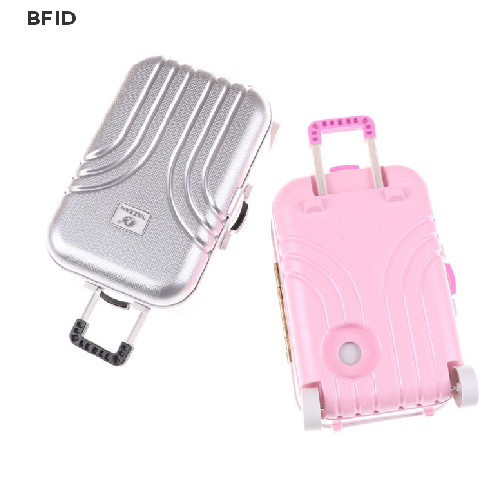 [BFID] Travel Set Suitcase Koper Untuk Hadiah American Doll 18inch (Hanya Koper) [ID]