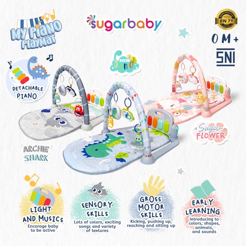 Sugarbaby My Piano Playmat / Matras Musik Mainan Bayi