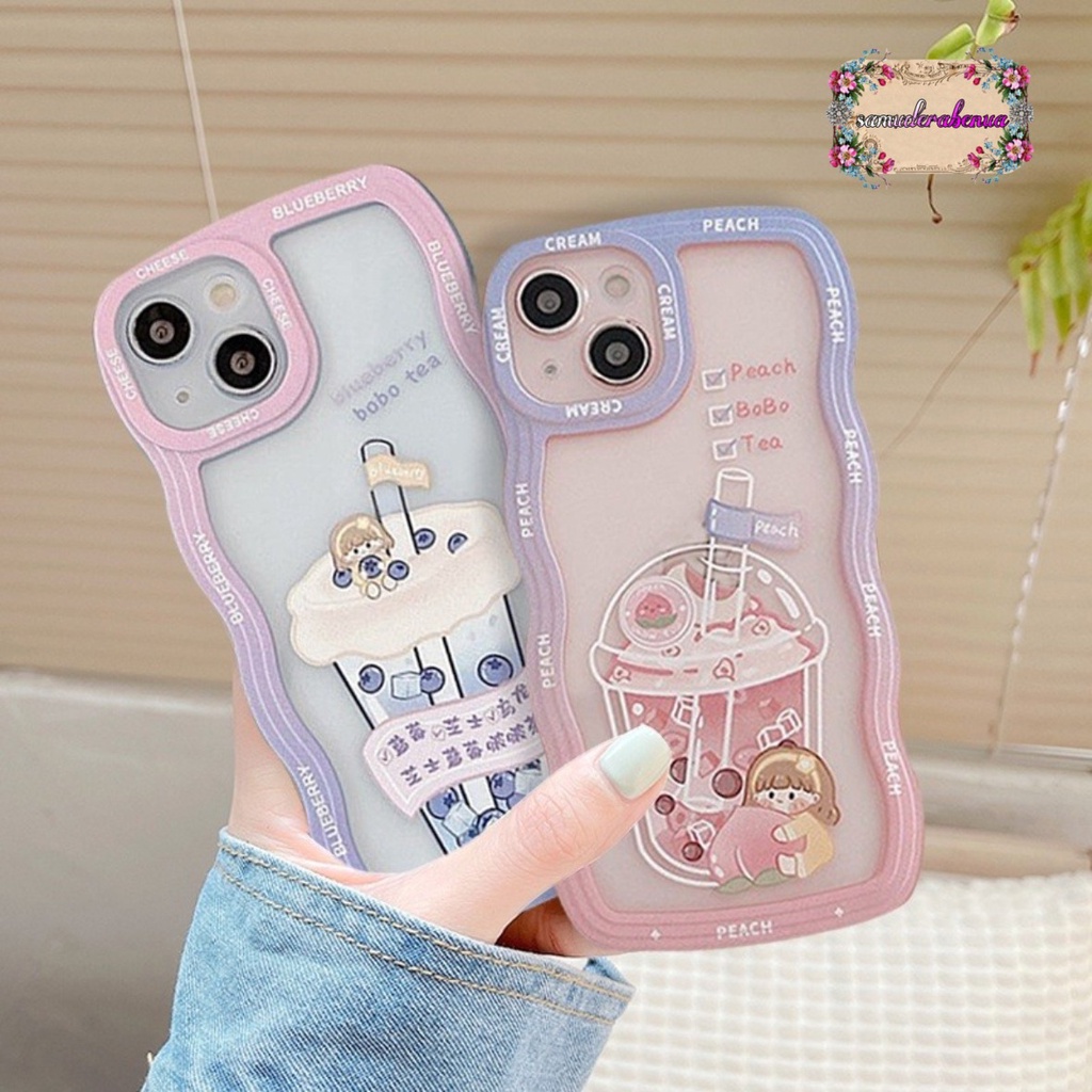 SS130 CASING SOFTCASE GRADASI BOBA FOR OPPO A3S A1K A5S  A7  A12  F9  A11K A15  A15S  A35 A16  A16S A17  A17K A36  A76 A37  NEO 9 A39  A57 LAMA A5  A9 A52  A92 A53 A33 2020 A54 A55 4G A57 2022  A77S SB4651