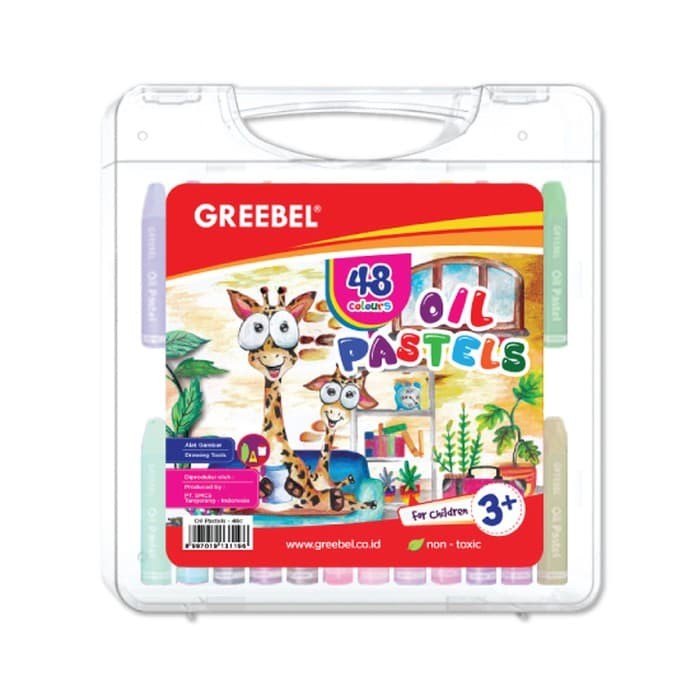

Crayon Oil Pastel Greebel 48 Warna