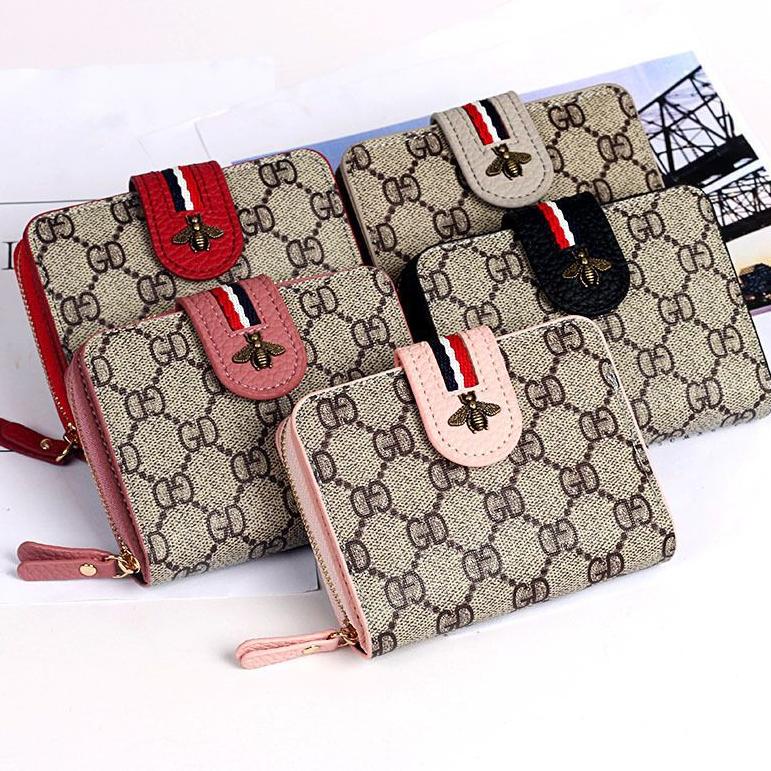 [CG.24Ja23ᴾ] Dompet Wanita Dompet Mini Dompet Wanita Logo Lebah