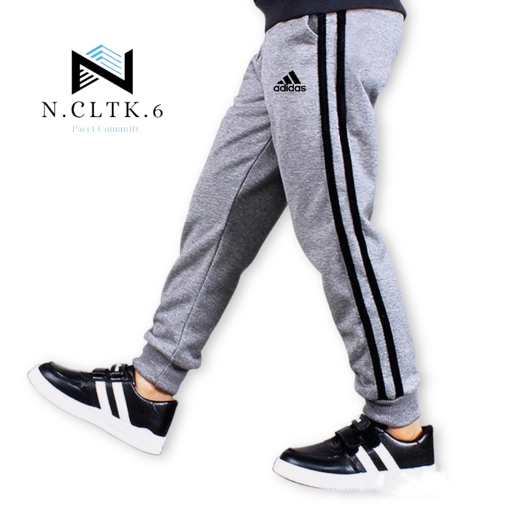 Jogger Polos Anak Usia 2-15 Tahun Celana Panjang Joger Pants Babyterry Anak Laki Laki Dan Perempuan