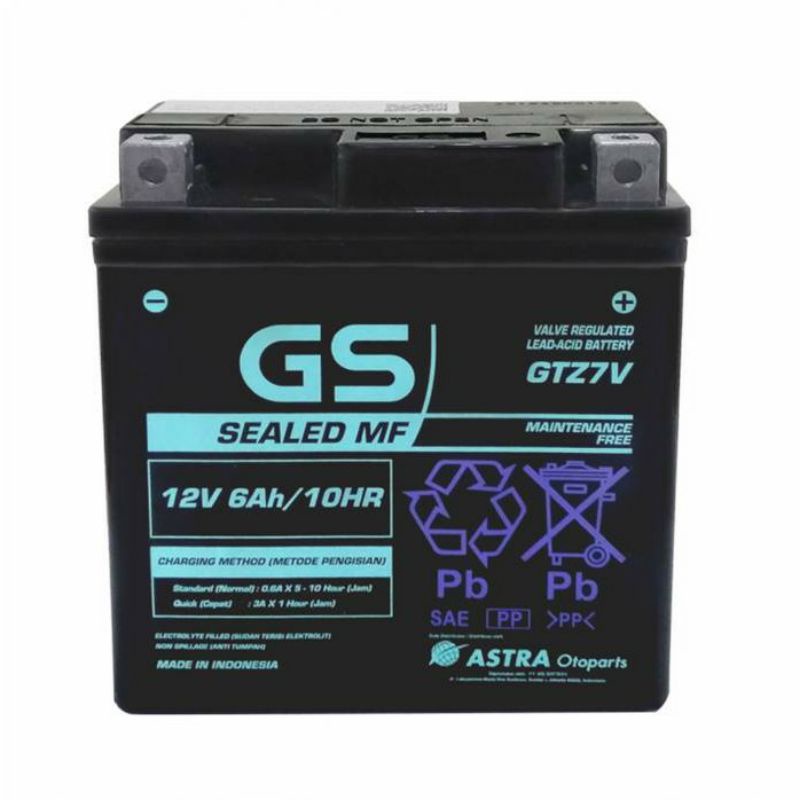 AKI KERING GS ASTRA GTZ7V ORIGINAL, MOTOR NMAX 155 AEROX 155 LEXI