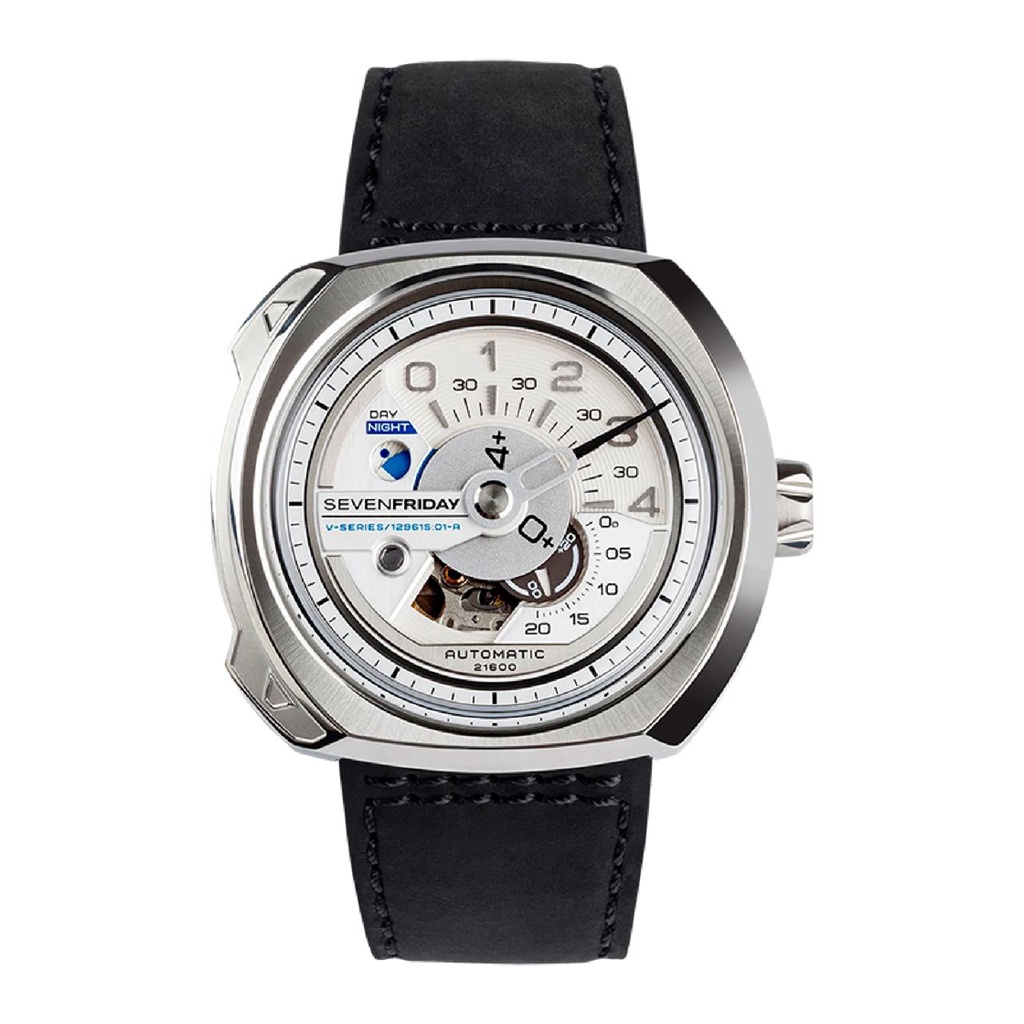 Jam Tangan SEVENFRIDAY V1/01 Silver Authentic NFC Aktif