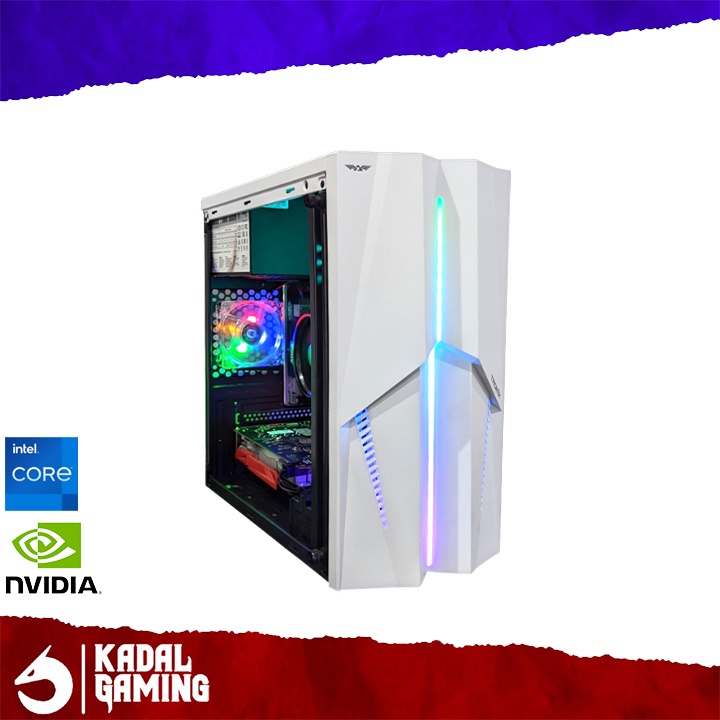 PC GAMING INTEL CORE I5 3470 VGA NVIDIA GT 1030 2GB RAM 8GB FULLSET SIAP PAKAI EDITING RENDERING BLENDER AUTOCAD